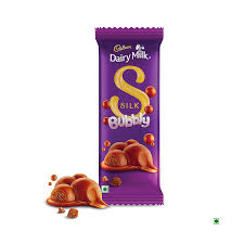 CADBURY SILK BUBBLY CHOCOLATE 120G
